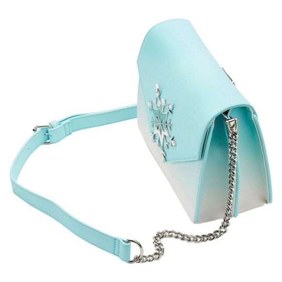 Exclusive - Elsa Snowflake Glitter Crossbody Bag